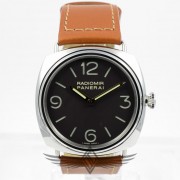 Panerai PAM00232 Radiomir Stainless Steel 47mm Case Brown Dial Gold Hands Manual Wind Watch PAM232