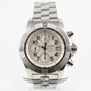 Breitling Avenger Skyland Stainless Steel 45mm White Dial Arabic Numerals Chronograph Watch A1338012