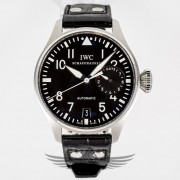 IWC Big Pilot 5004 7 Day Power Reserve 46mm Stainless Steel 46mm Case Black Dial Automatic Watch