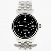 IWC Mark XV Pilot 39mm Stainless Steel Case Black Dial Automatic Watch IW3253