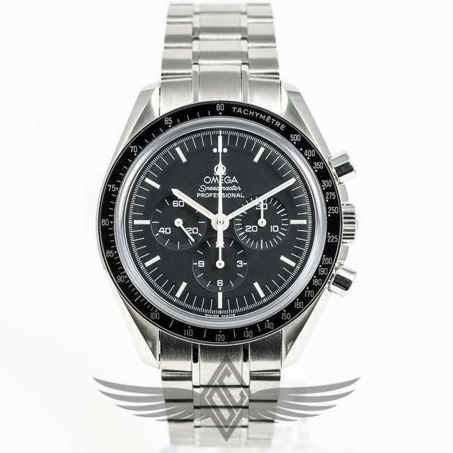 Omega Speedmaster Moon Watch Chronograph 42mm Stainless Steel Case and Bracelet Manual Wind 1863 Calibre 3573.50.00