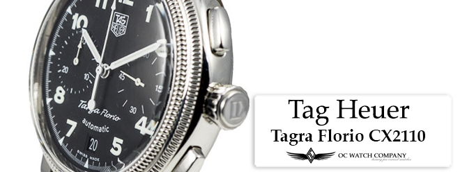 Tag Heuer Targa Florio Chronograph CX2110 OC Watch Company