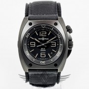Bell & Ross BR02-92 Phantom Marine 1000M Black PVD Case Automatic Watch