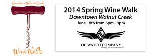 2014 Walnut Creek Wine Walk in Downtown Walnut Creek - OC Watch Company