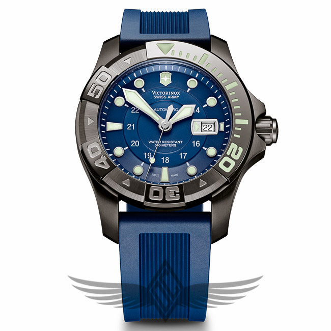 Victorinox Swiss Army Dive Master 500 Mechanical Blue Dial Automatic Watch 241425
