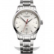 Victorinox Swiss Army Alliance Mechanical 40mm Steel Bracelet Silver Dial Automatic Watch 241667