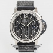 Panerai PAM00180 Luminor Marina 44mm White Gold Case Carbon Fiber-Dial Special Edition Automatic Watch PAM180G