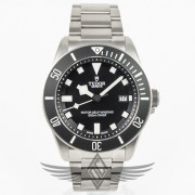 Tudor Pelagos 42mm Titanium Case and Bracelet Black Dial Black Bezel Automatic Dive Watch 25500TN-95820T