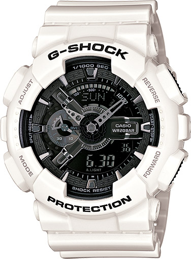 G-SHOCK XLARGE WHITE GA110GW-7A | OC Watch Company Watch Store